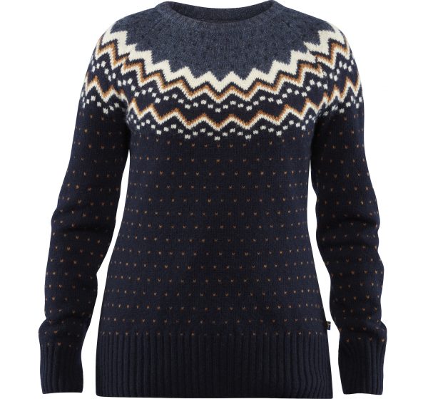 Fjällräven Ãvik Knit Dame Sweater Dark Navy S